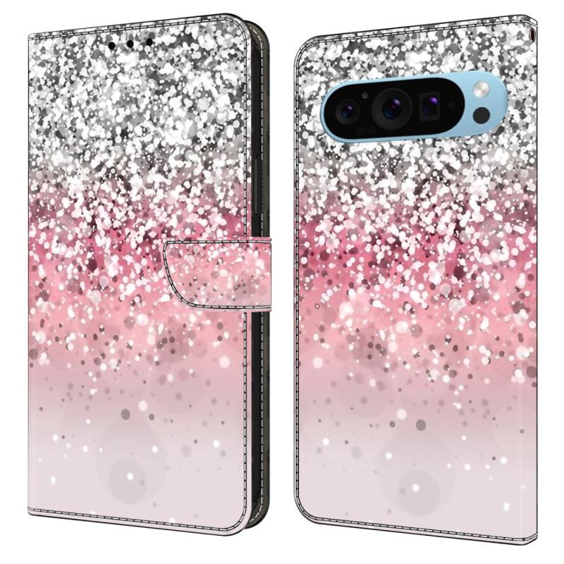 Housse Google Pixel 9 Pro XL Dégradé Paillettes