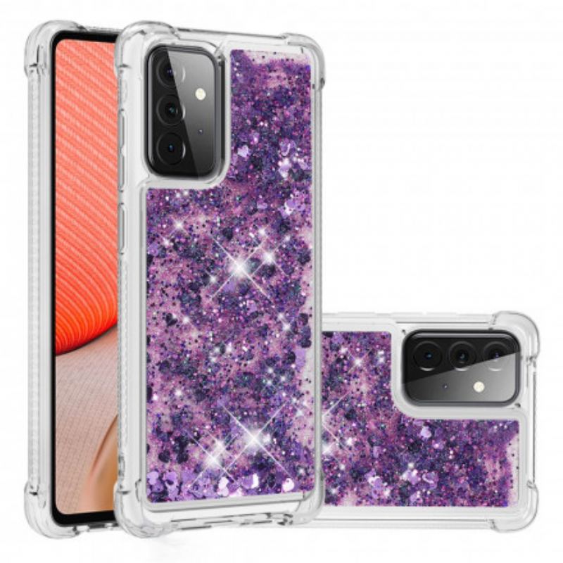 Coque Samsung Galaxy A72 4G / A72 5G Désires Paillettes