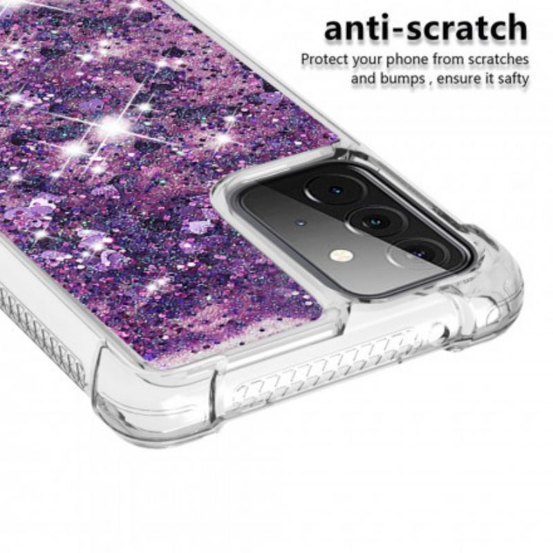 Coque Samsung Galaxy A72 4G / A72 5G Désires Paillettes