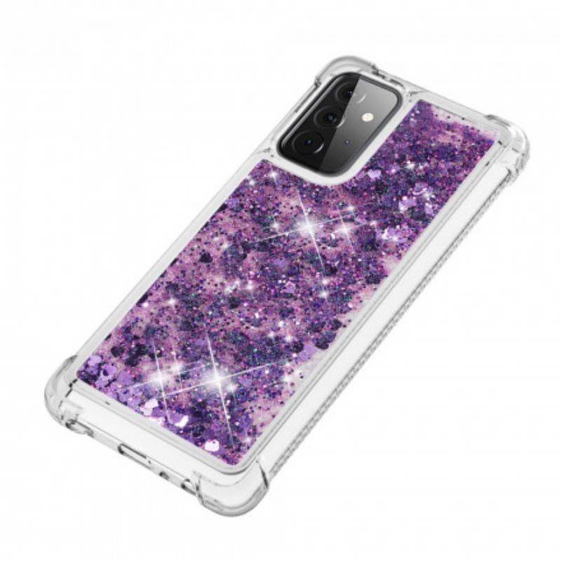 Coque Samsung Galaxy A72 4G / A72 5G Désires Paillettes