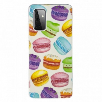 Coque Samsung Galaxy A72 4G / A72 5G Macarons Fluorescente