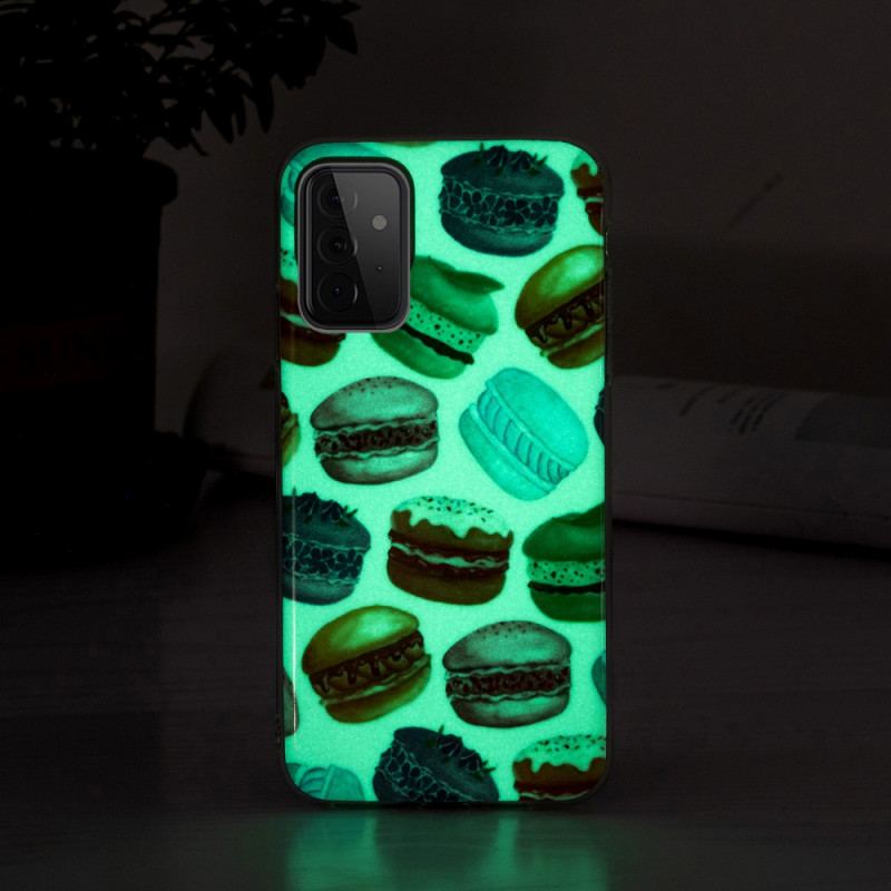 Coque Samsung Galaxy A72 4G / A72 5G Macarons Fluorescente