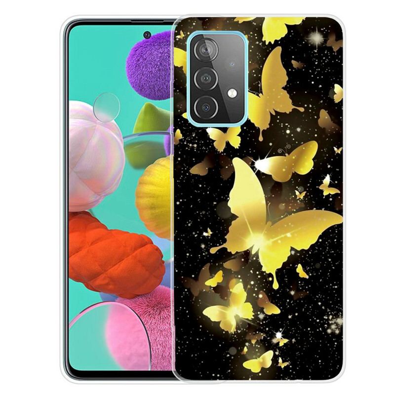 Coque Samsung Galaxy A72 4G / A72 5G Papillons Papillons