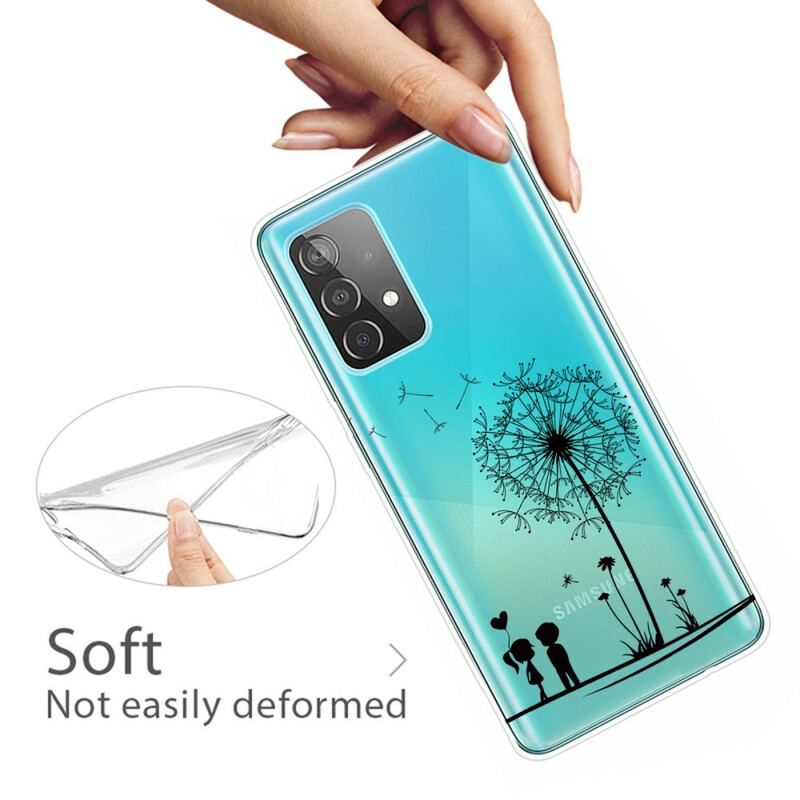 Coque Samsung Galaxy A72 4G / A72 5G Pissenlit Love