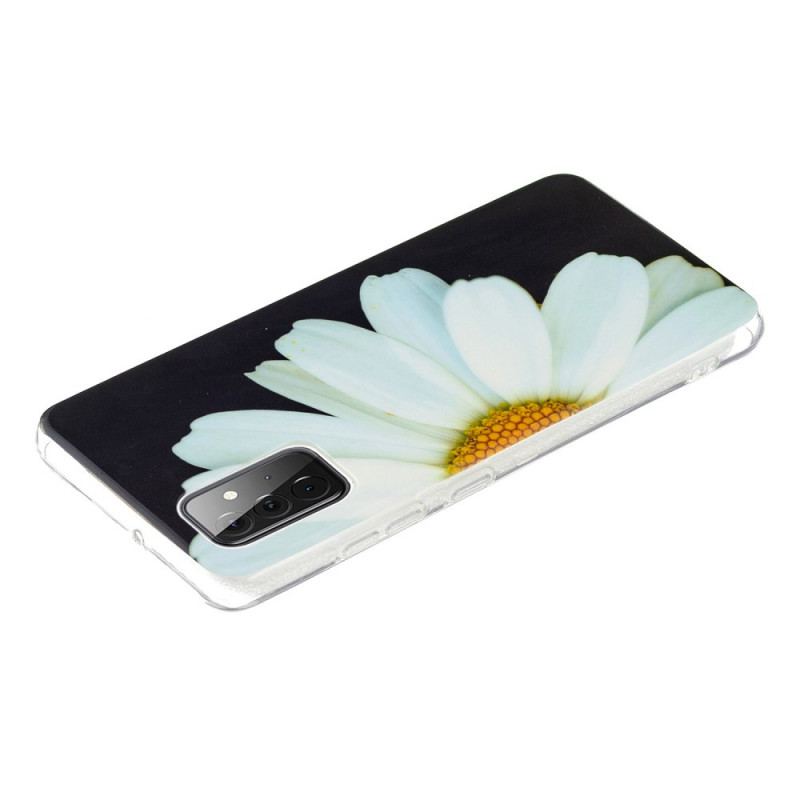 Coque Samsung Galaxy A72 4G / A72 5G Série Fleurs Fluorescentes