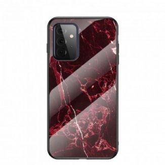 Coque Samsung Galaxy A72 4G / A72 5G Verre Trempé Marble Colors