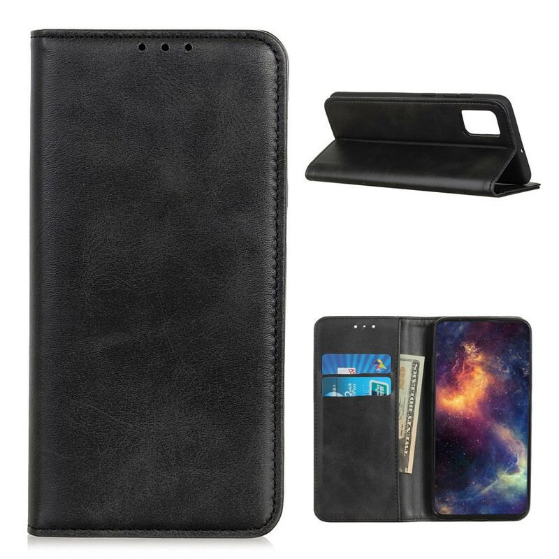 Flip Cover Samsung Galaxy A72 4G / A72 5G Cuir Fendu