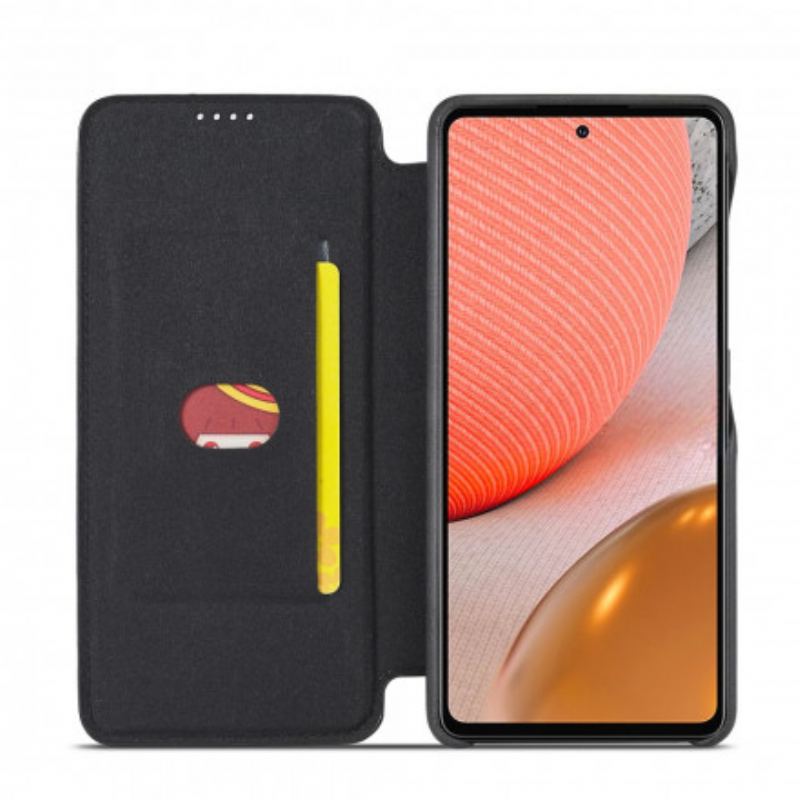 Flip Cover Samsung Galaxy A72 4G / A72 5G LC.IMEEKE Effet Cuir