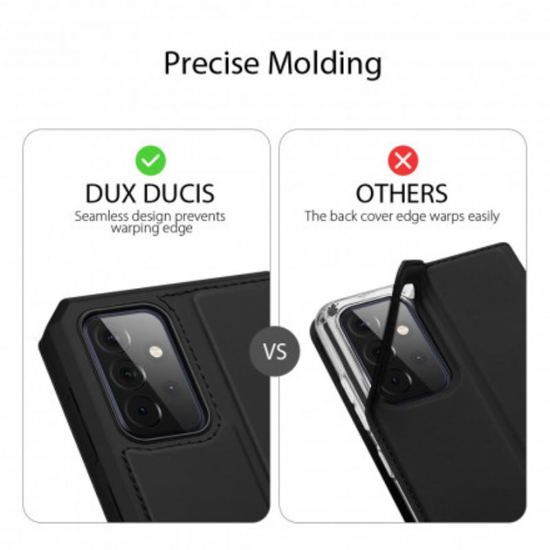 Flip Cover Samsung Galaxy A72 4G / A72 5G Magnétique DUX DUCIS