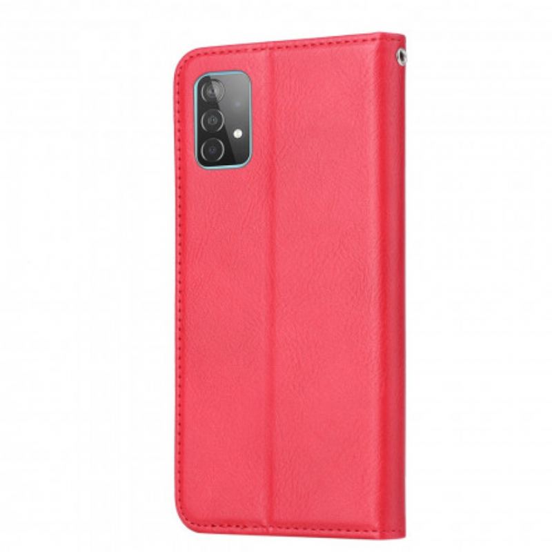 Flip Cover Samsung Galaxy A72 4G / A72 5G Simili Cuir Porte-Cartes