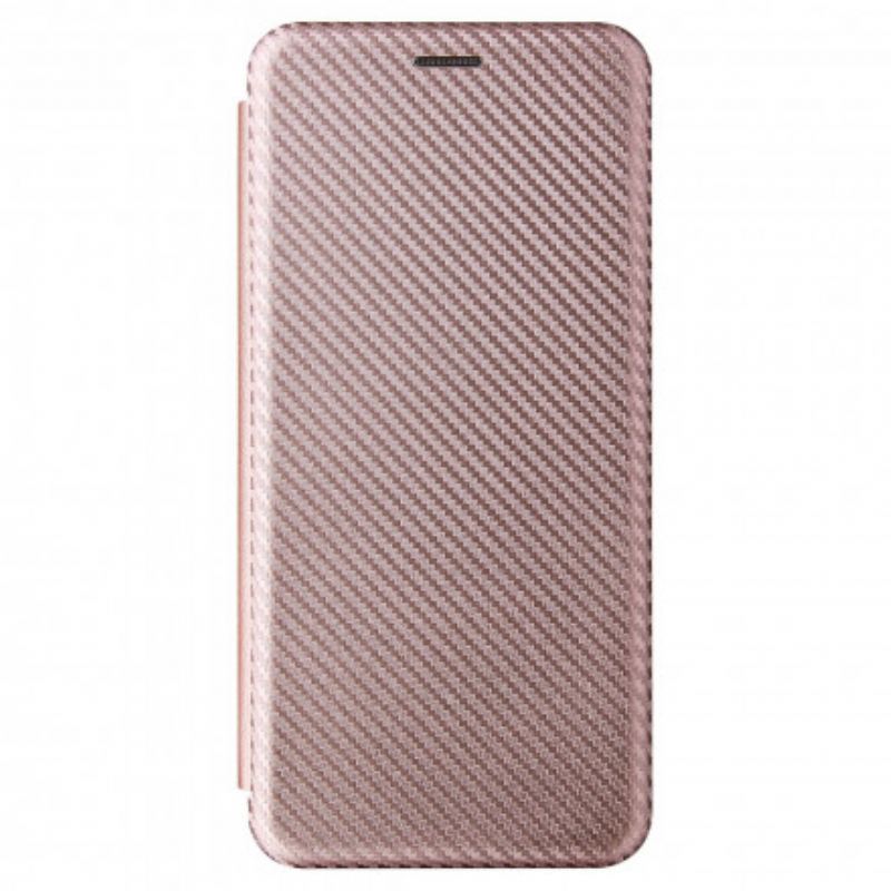 Flip Cover Samsung Galaxy A72 4G / A42 5G Fibre Carbone