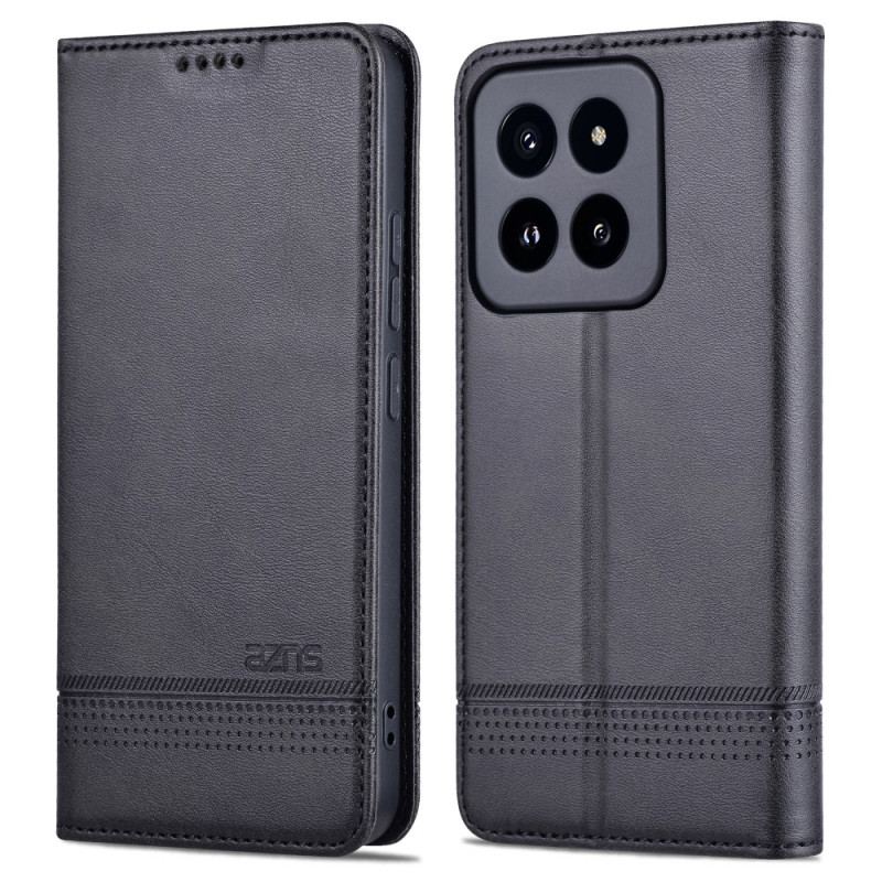 Flip Cover Xiaomi 14 Pro Simili Cuir AZNS