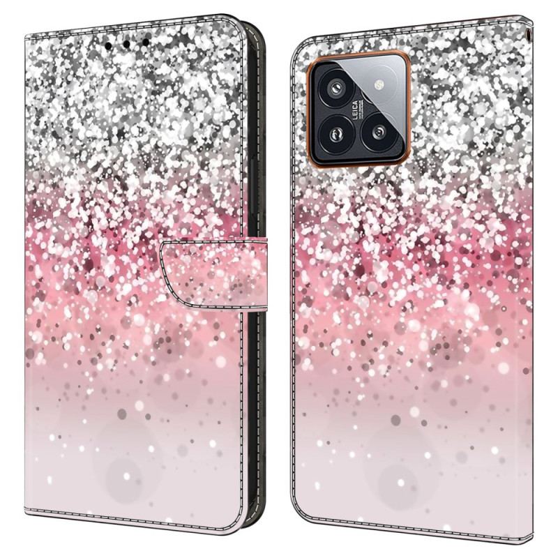 Housse Xiaomi 14 Pro Dégradé Paillettes