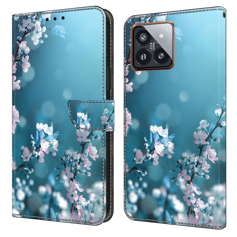 Housse Xiaomi 14 Pro Fleurs de prunier