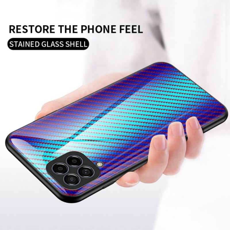 Coque Samsung Galaxy M53 5G Verre Trempé Fibre Carbone