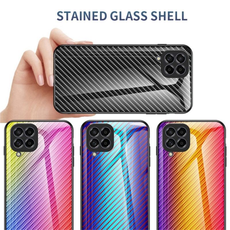 Coque Samsung Galaxy M53 5G Verre Trempé Fibre Carbone