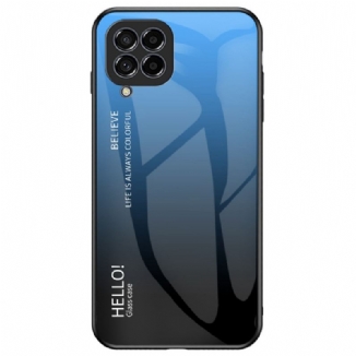 Coque Samsung Galaxy M53 5G Verre Trempé Hello