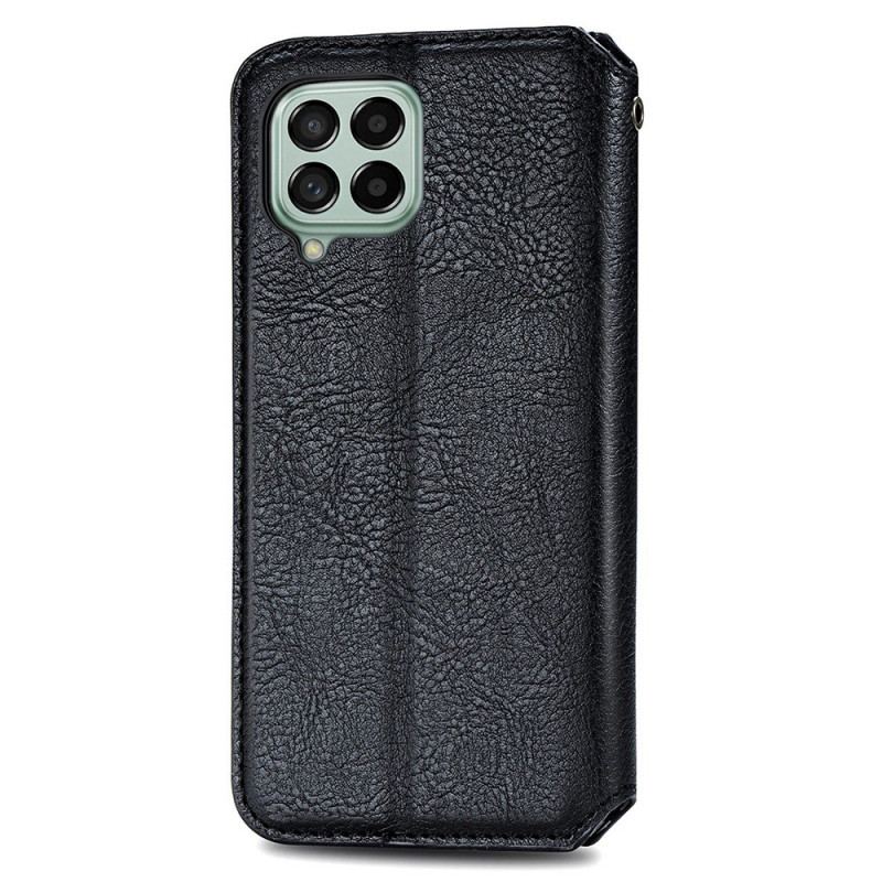 Flip Cover Samsung Galaxy M53 Effet Cuir Motif