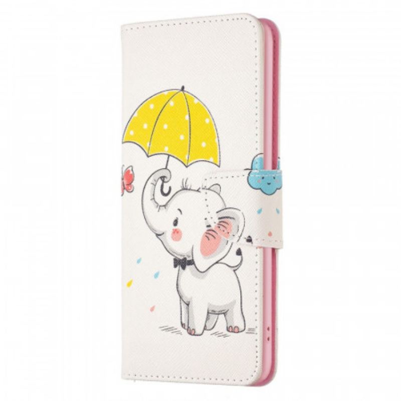 Housse Samsung Galaxy M53 5G Bébé Éléphant