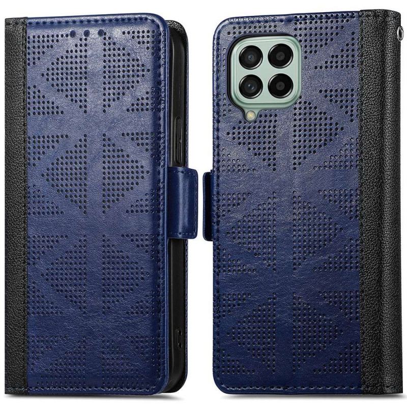 Housse Samsung Galaxy M53 5G Design Croisé