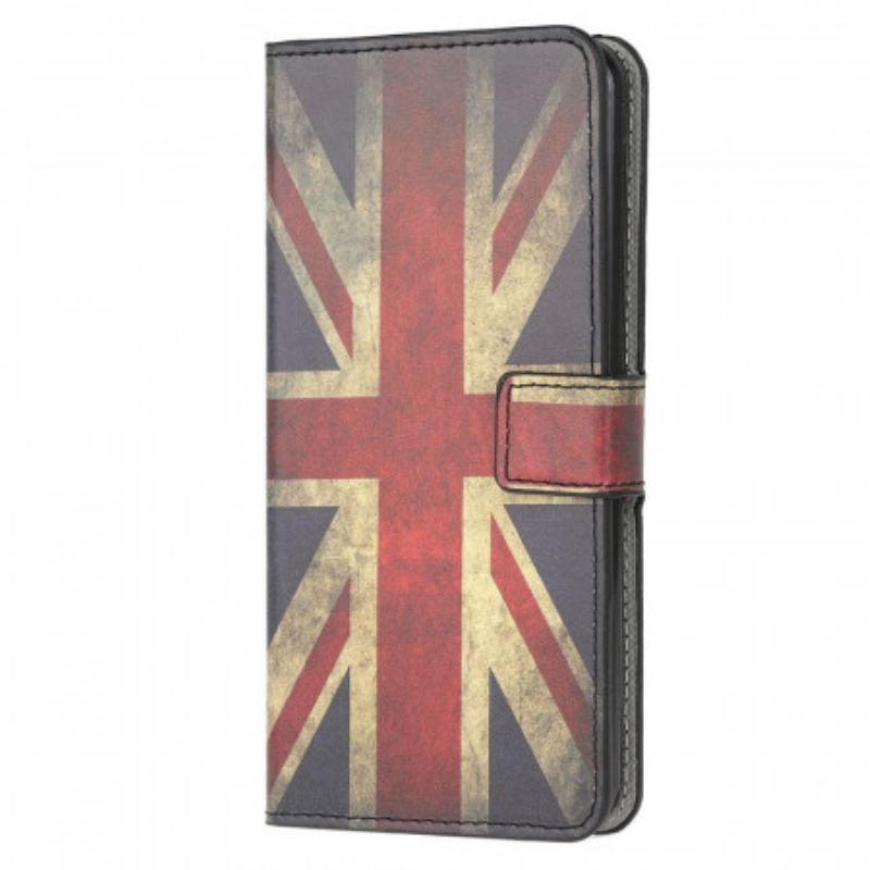 Housse Samsung Galaxy M53 5G Drapeau Anglais