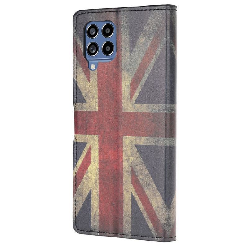 Housse Samsung Galaxy M53 5G Drapeau Anglais