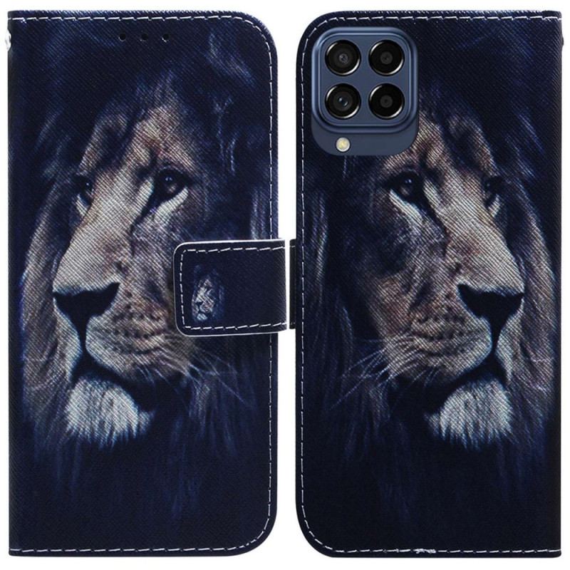 Housse Samsung Galaxy M53 5G Dreaming Lion