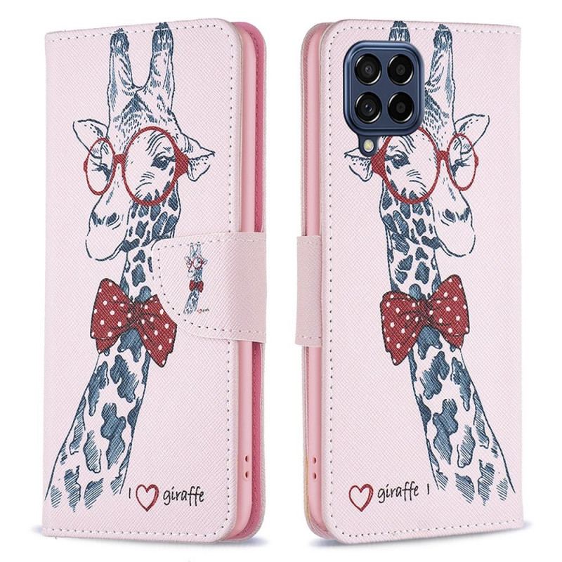 Housse Samsung Galaxy M53 5G Girafe Intello