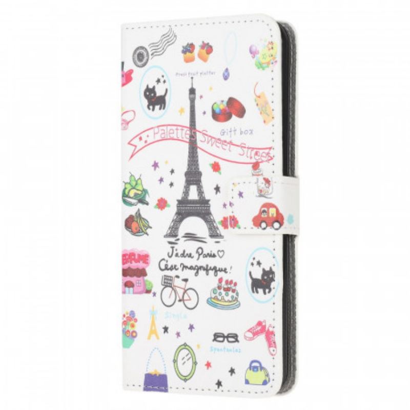 Housse Samsung Galaxy M53 5G j'Aime Paris