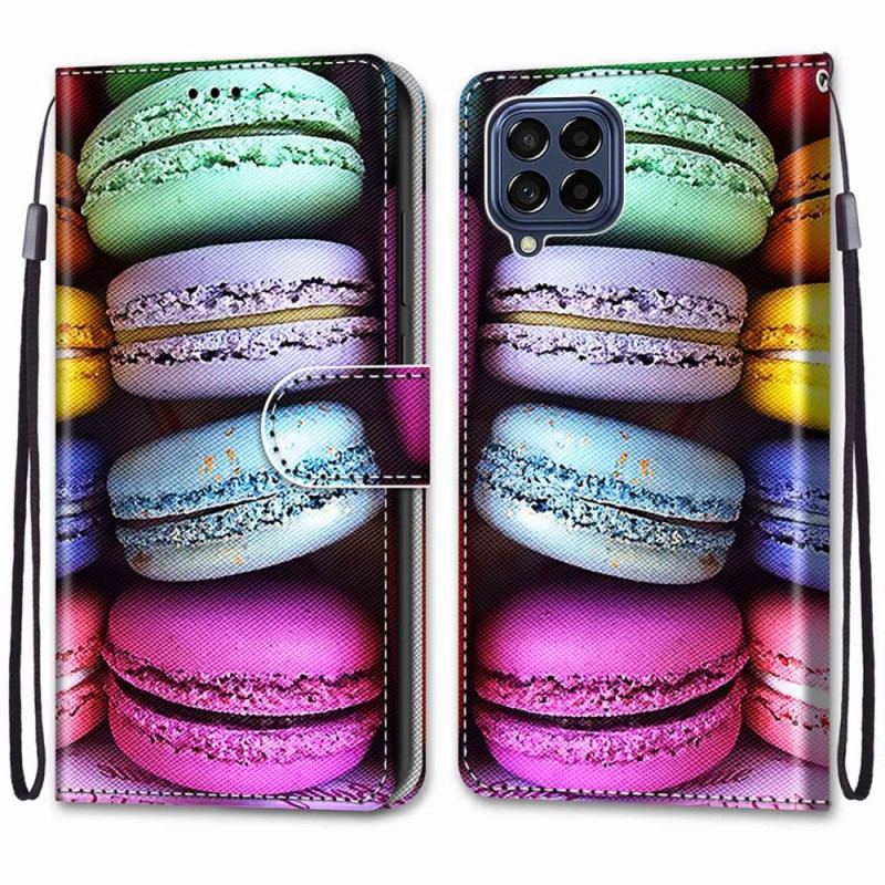 Housse Samsung Galaxy M53 5G Macarons