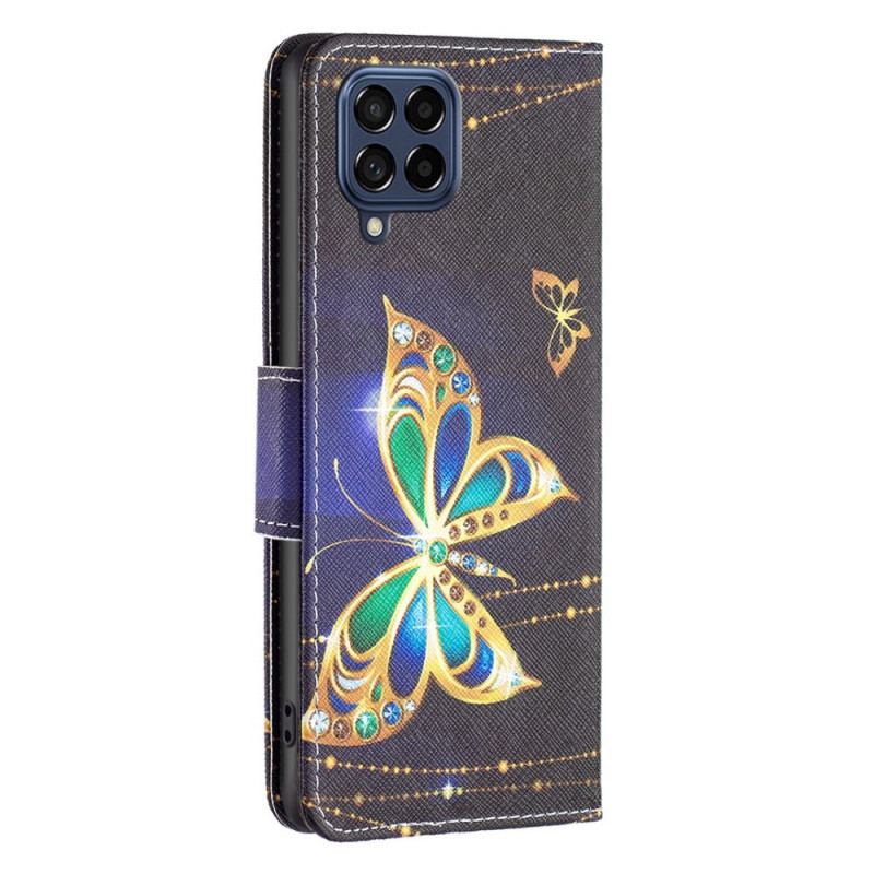 Housse Samsung Galaxy M53 5G Papillon Royal