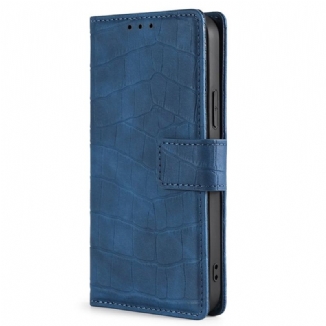 Housse Samsung Galaxy M53 5G Style Peau de Crocodile