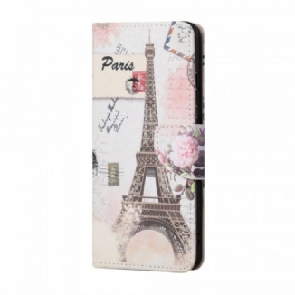 Housse Samsung Galaxy M53 5G Tour Eiffel Vintage