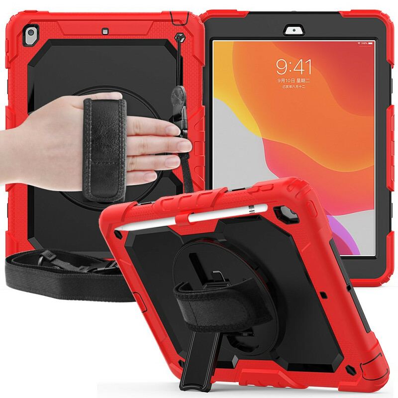 Coque iPad 10.2" (2020) (2019) avec Sangle et Bandoulière