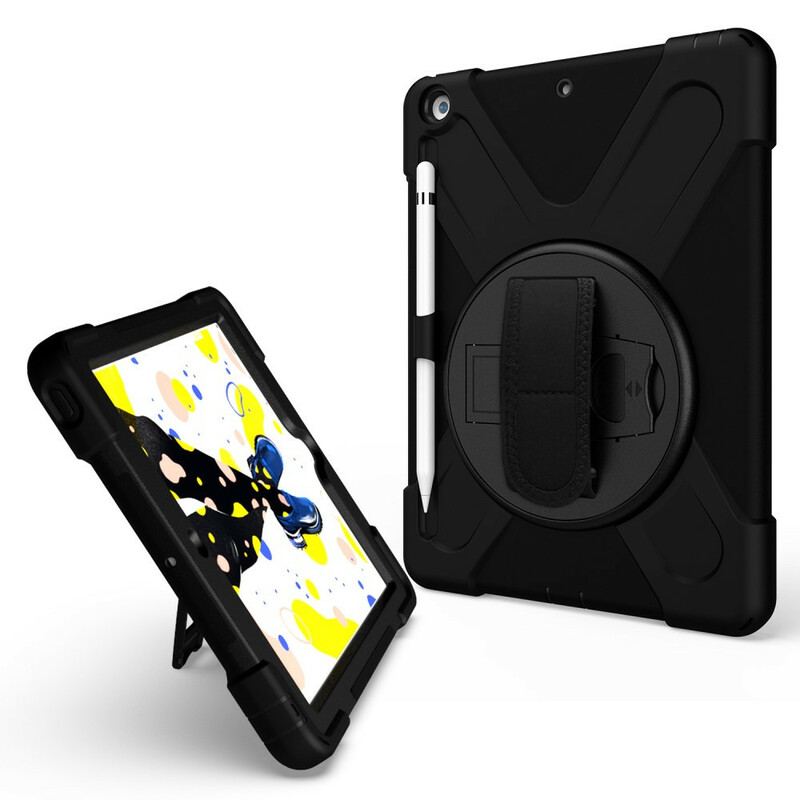 Coque iPad 10.2" (2020) (2019) Kids Support Mains Libres et Sangle