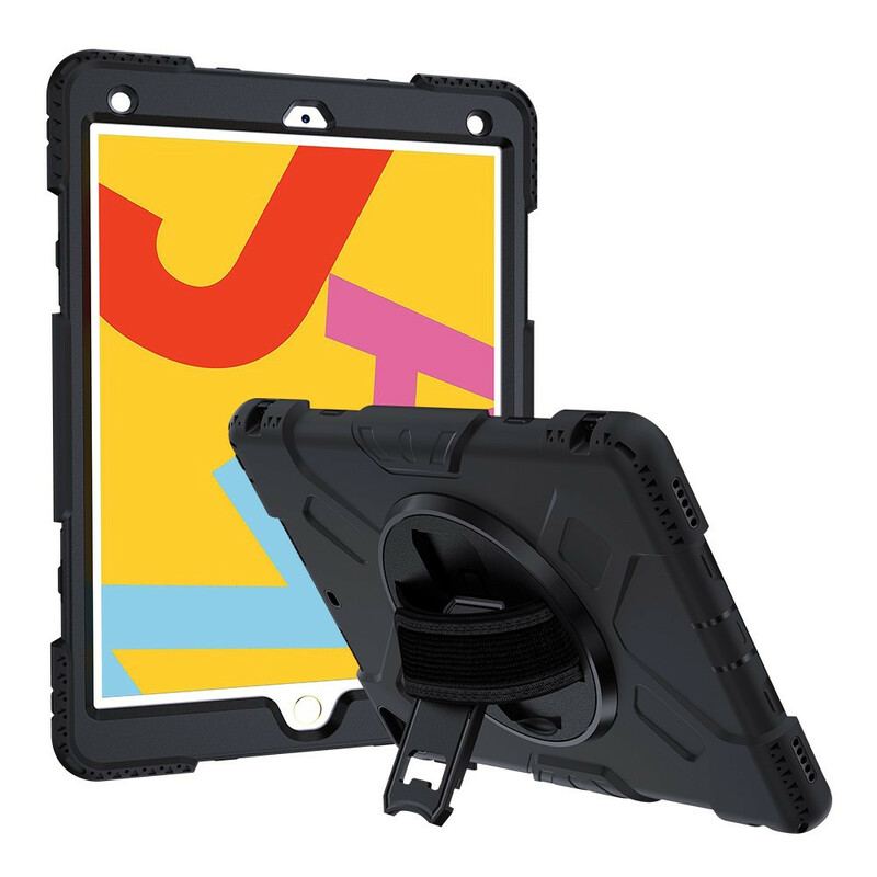 Coque iPad 10.2" (2020) (2019) Super Résistante Sangle et Bandoulière