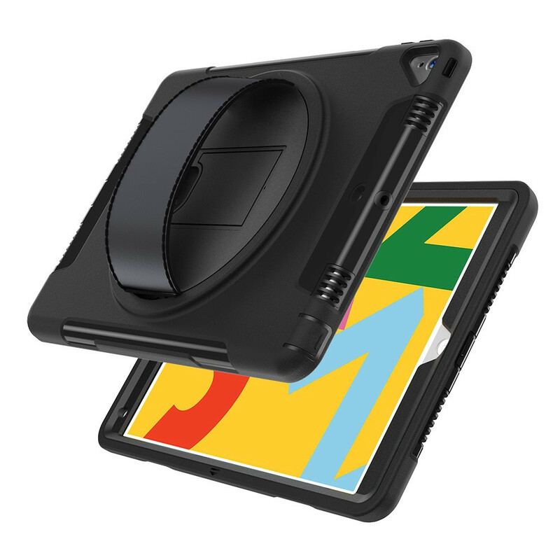 Coque iPad 10.2" (2020) (2019) Ultra Résistante avec Sangle et Support