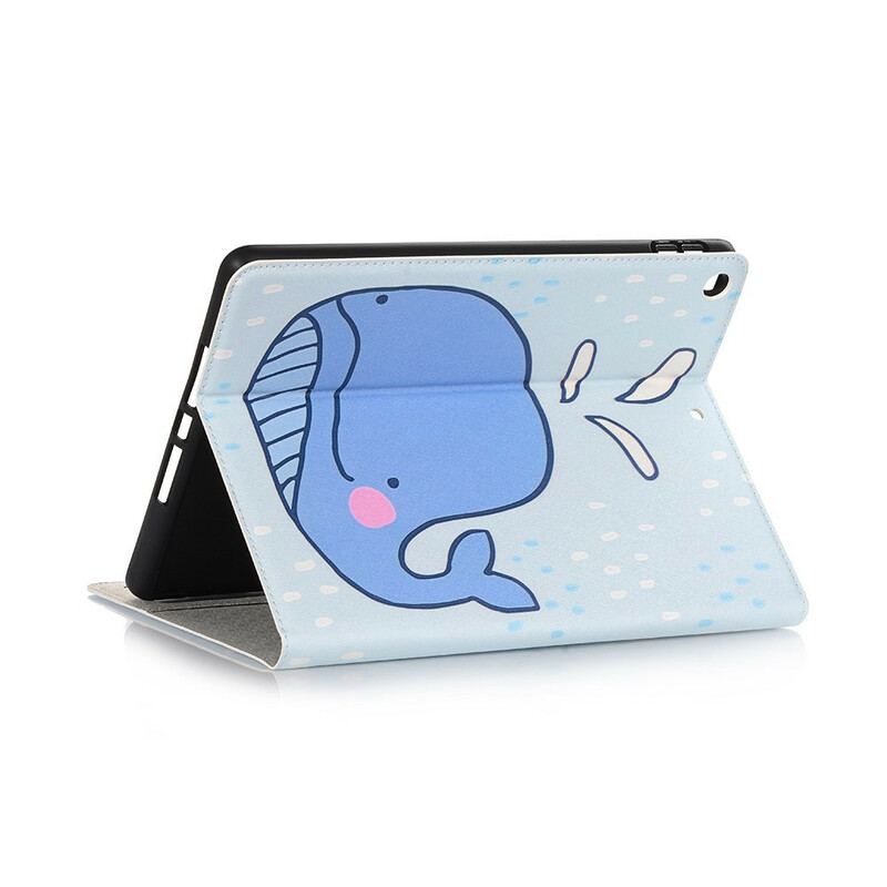 Étui iPad 10.2" (2020) (2019) Baleine