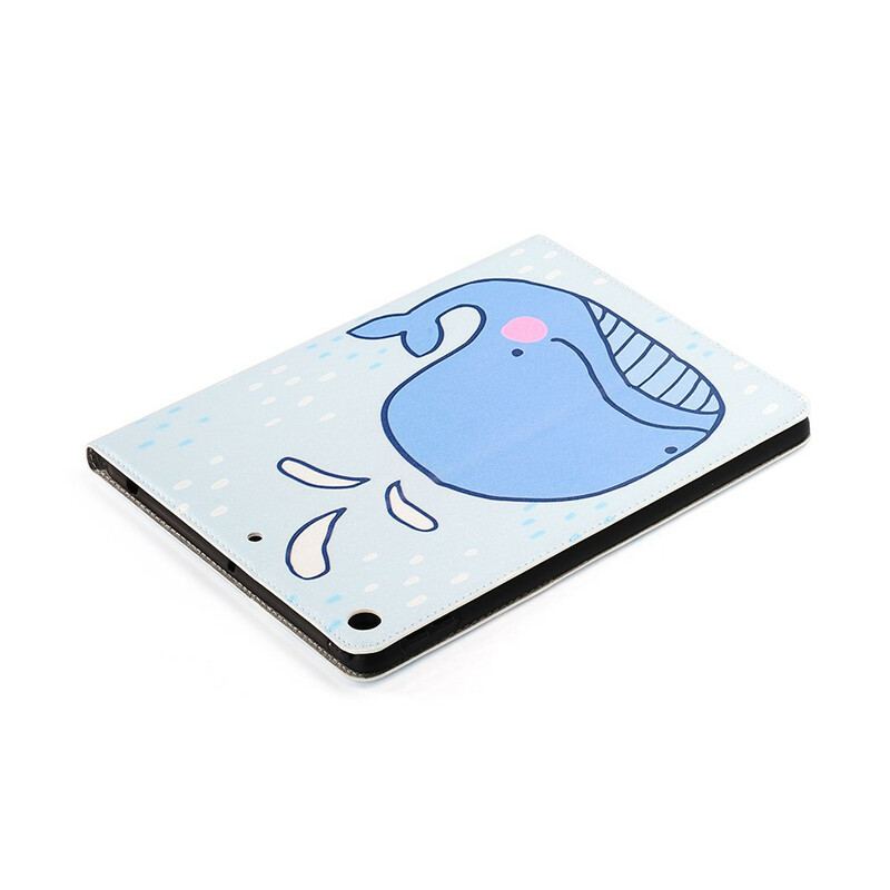 Étui iPad 10.2" (2020) (2019) Baleine