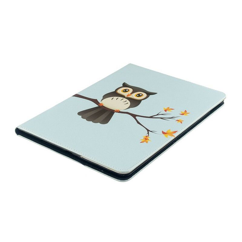 Étui iPad 10.2" (2020) (2019) Branche de Hibou