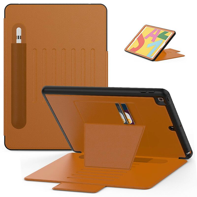 Étui iPad 10.2" (2020) (2019) Multi-Angles et Porte-Stylet