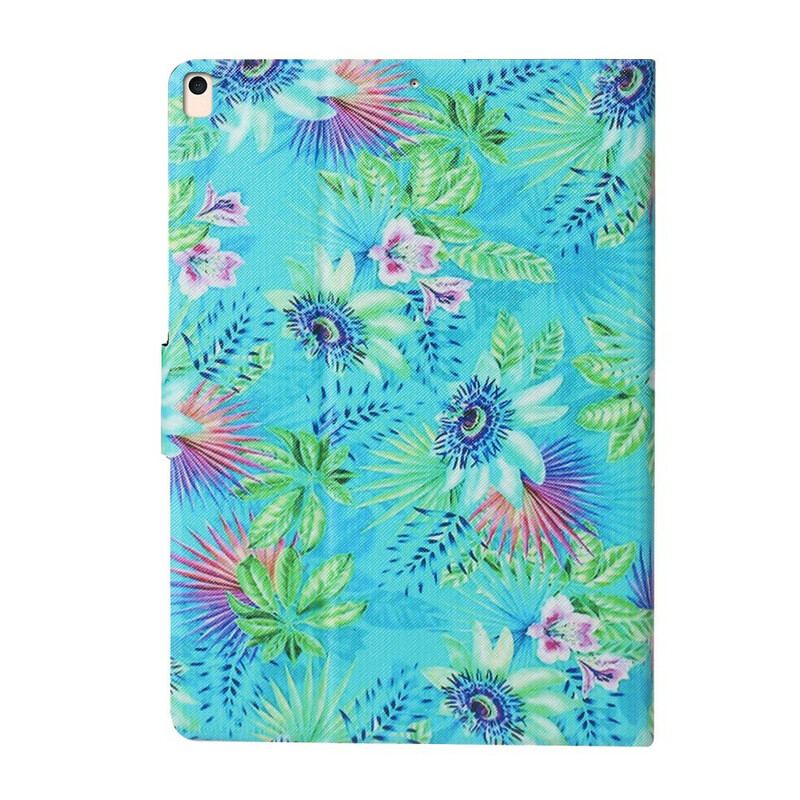 Housse iPad 10.2" (2020) (2019) / Air 10.5" (2019) Fleurs et Feuilles