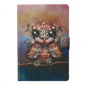 Housse iPad 10.2" (2020) (2019) / Air 10.5" (2019) Hibou Artistique