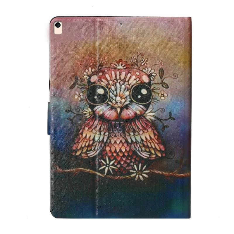 Housse iPad 10.2" (2020) (2019) / Air 10.5" (2019) Hibou Artistique