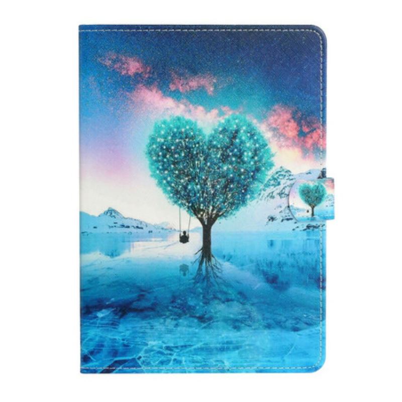 Housse iPad 10.2" (2020) (2019) Arbre Coeur