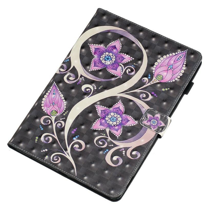 Housse iPad 10.2" (2020) (2019) Fleurs