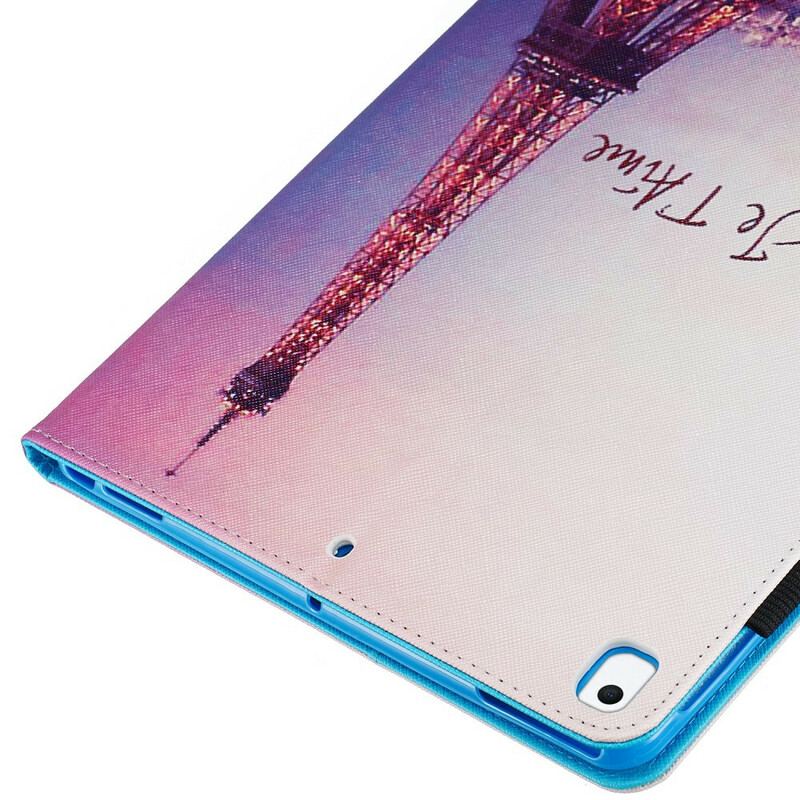 Housse iPad 10.2" (2020) (2019) Paris Je t'Aime