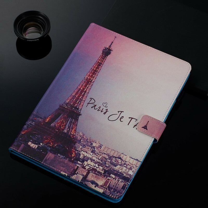 Housse iPad 10.2" (2020) (2019) Paris Je t'Aime