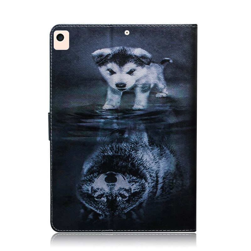 Housse iPad 10.2" (2020) (2019) Petit Chien