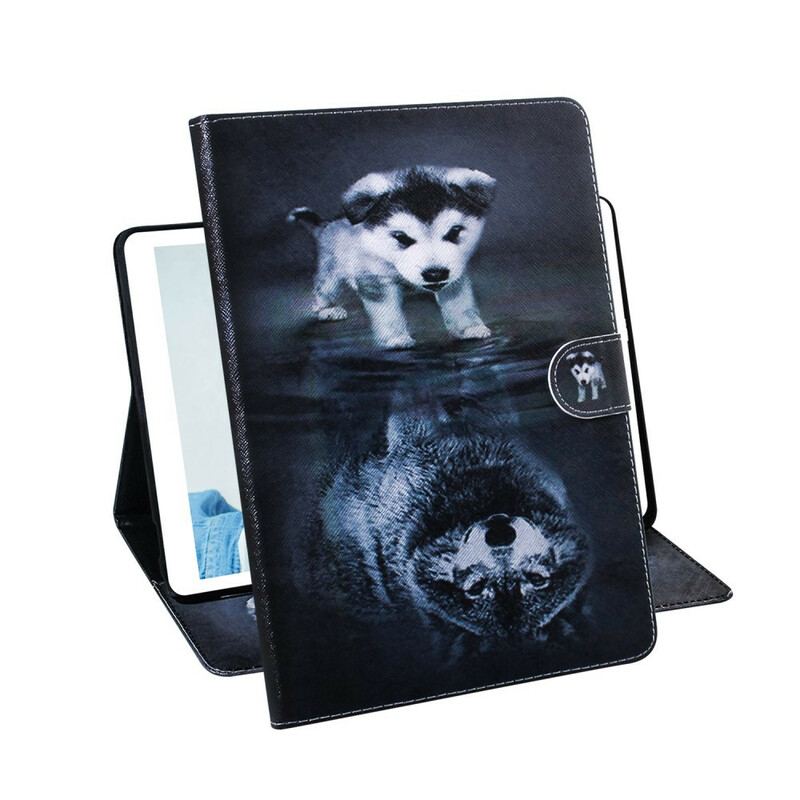 Housse iPad 10.2" (2020) (2019) Petit Chien